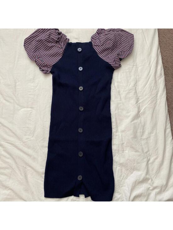 Anthropologie Dresses & Skirts - Maeve by anthropologie navy dress womens size M $140